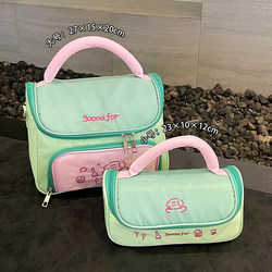 Large-Capacity Cosmetic Bag for Women, Portable Travel Toiletry Organizer, 2025 New Model, Hand-Held with Compartments