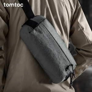 
tomtoc crossbody bag men's commuting to work shoulder bag men's outdoor portable bag shoulder bag chest bag T21