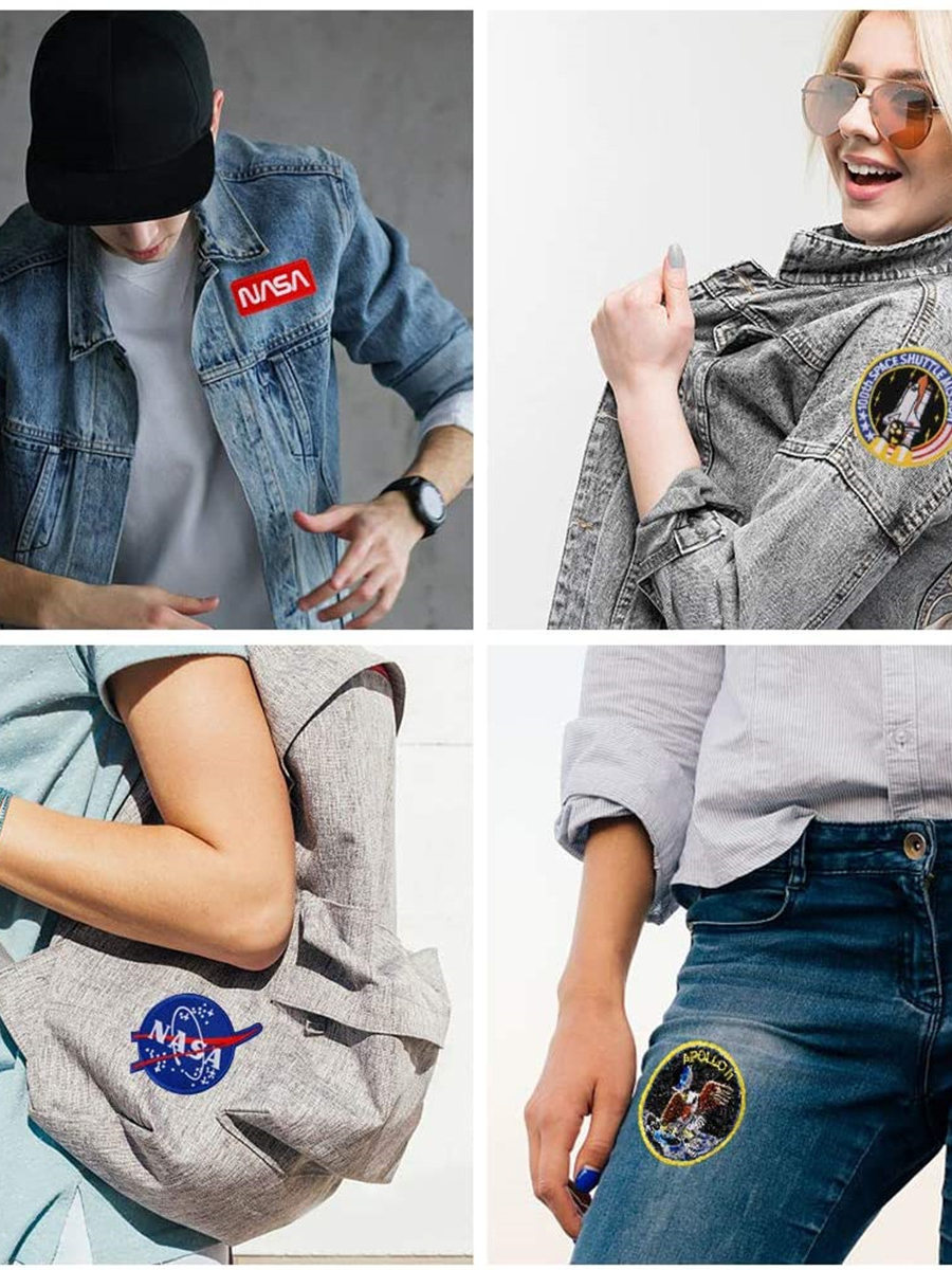 Transferencia De Hierro Alienígena Para Ropa, Bordado, Parch DIY En