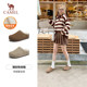 Camel Women's Shoes 2025 Winter New Fashion Trend Cold-Resistant Warmth Increased Versatile Fashion Snow Boots
