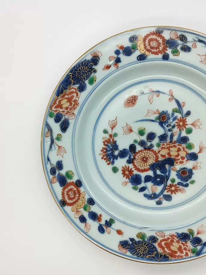 中国古玩 康熙年製 人物 風景 青花 染付 花入 中国美術 清代 明代 清朝