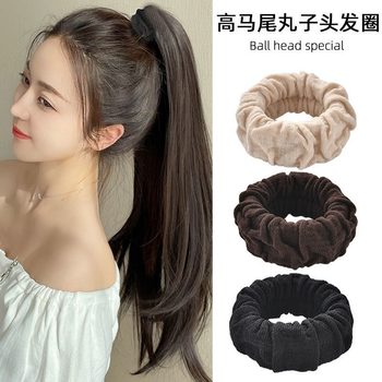 Takaya -tail ball hair ring bold head rope
