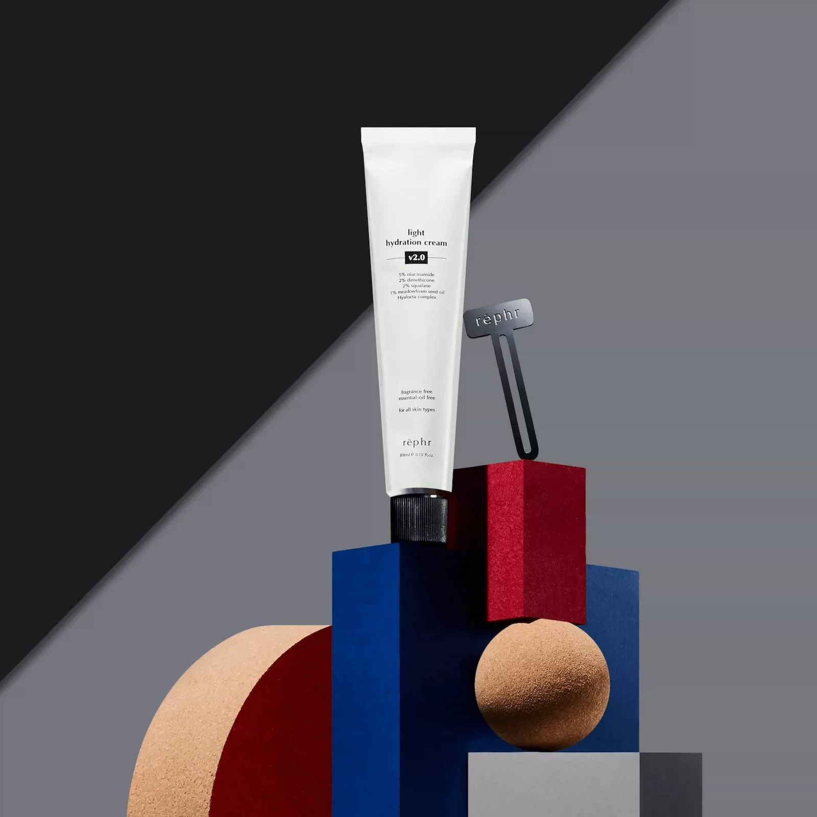 现货rephr light hydration cream 2.0清爽保湿控油面霜89ml