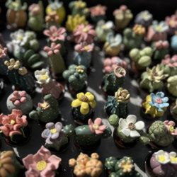 Jingdezhen ceramic succulent simulation cactus cultural creation