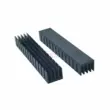 Nhôm tản nhiệt có rãnh 80*14*11MM chip điện tử tản nhiệt CPU Bo mạch chủ IC card đồ họa làm mát bằng nhôm 