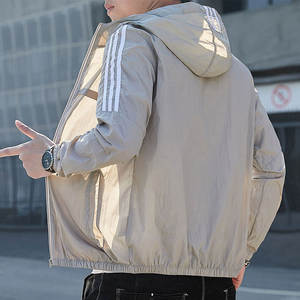 
Ice silk sunscreen clothes for men in summer new style for youth thin breathable jacket coat skin windbreaker sunscreen clothes