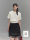 DH OFFICIAL Large flower embroidered round neck sweater Korean skin-friendly simple