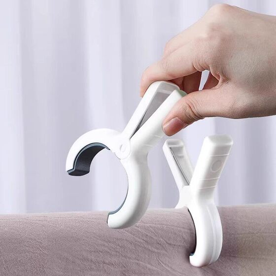 
Stainless clips, clothes drying quilt fixing, windproof clips, plastic clips, household durable, firm and powerful clips