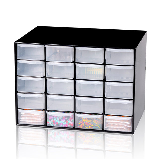Tattoo needle tool box needle cabinet transparent parts storage box mouth mouth 5 -layer drawer fell -resistant tattoo equipment accessories