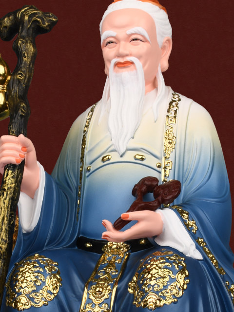 The medicine king statue of Sun Siyi Medicine King Bodhisattva Bodhisattva Hua Yan statue of Bian 鹊 像 药 药 药 药 药 药 药 药 药 药 药 药 药 药
