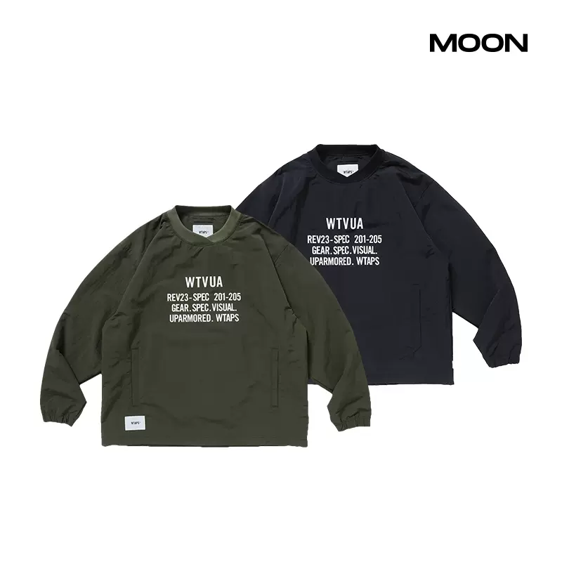 MOON现货WTAPS SMOCK / JACKET / NYLON. TUSSAH套头夹克22SS-Taobao