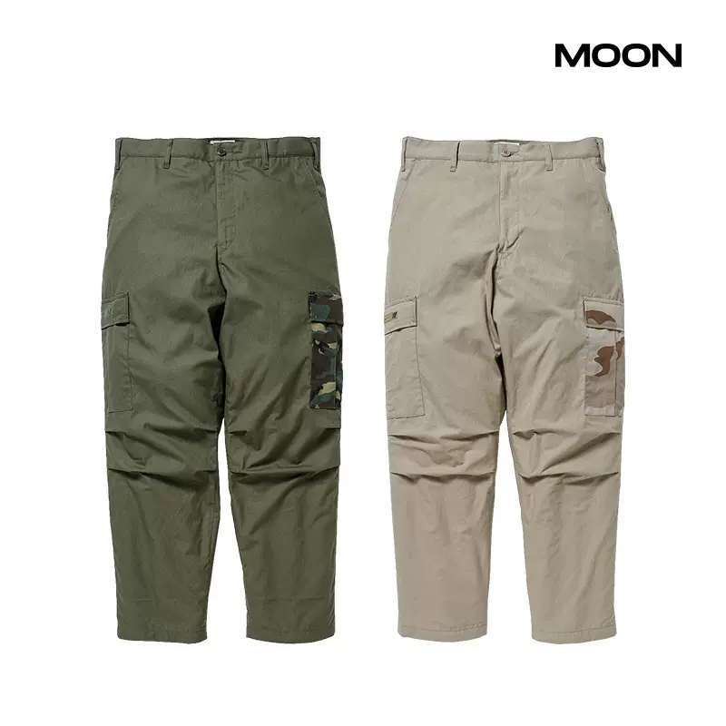 現貨WTAPS JUNGLE STOCK/TROUSERS/COTTON. RIPSTOP迷彩軍事褲21A-Taobao