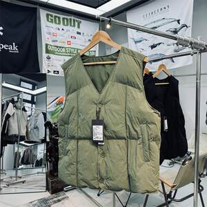 
Island country single! Loose retro outdoor mountain wear-resistant water-resistant men and women same style thickened warm cotton vest vest