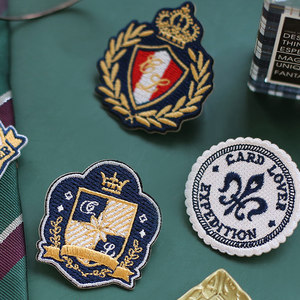 
Youth College Embroidered Badge Cloth Patch Down Jacket Clothes Patch Jeans Decorative Repair Subsidiary Clothing Patch