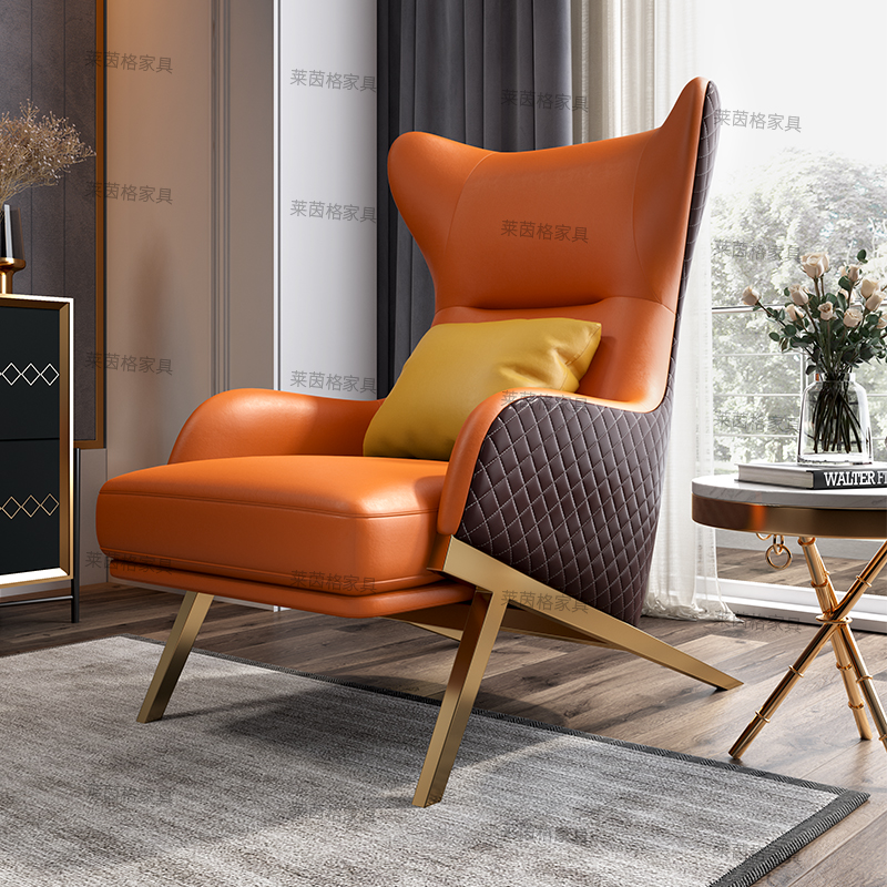 1人掛けソファ yuki SWAN CHAIR ORANGE 1人掛けソファ yuki SWAN CHAIR ORANGE 1人掛けソファ yuki SWAN