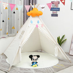ins Children's Small Tent Indian-Style Indoor Baby Toy Playhouse Kindergarten Outdoor Graffiti Hand-Painted Tent