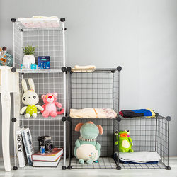 New Wardrobe Storage Rack Clothes Organizer Shelf Closet Divider Clothing Layering Partition Practical Dormitory