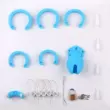 Gợi tình Silicone Khóa Trinh Tiết Nam Dương Vật Khóa Chống gian lận Thủ Dâm CB Trừng Phạt Đồ Chơi SM Kiêng LỒNG CHIM Chống Đỡ Khóa trinh tiết