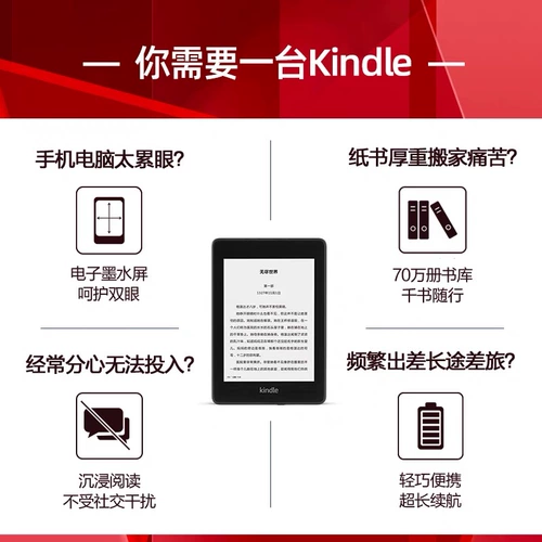 Amazon Kindle Paperwhite4 Новый Comic Ink Screen E -Book Reader Voyagekpw3