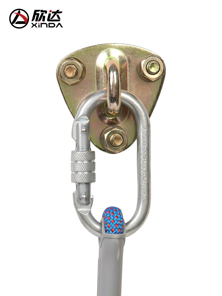 Xinda Fire Escape Rope Kit - Safety Rope with Tripod & Expansion Nail
