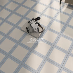 Dopamine Retro Bathroom Tiles French Balcony Kitchen Bathroom Tiles Floor Tiles Guesthouse Matte Non-Slip Tiles