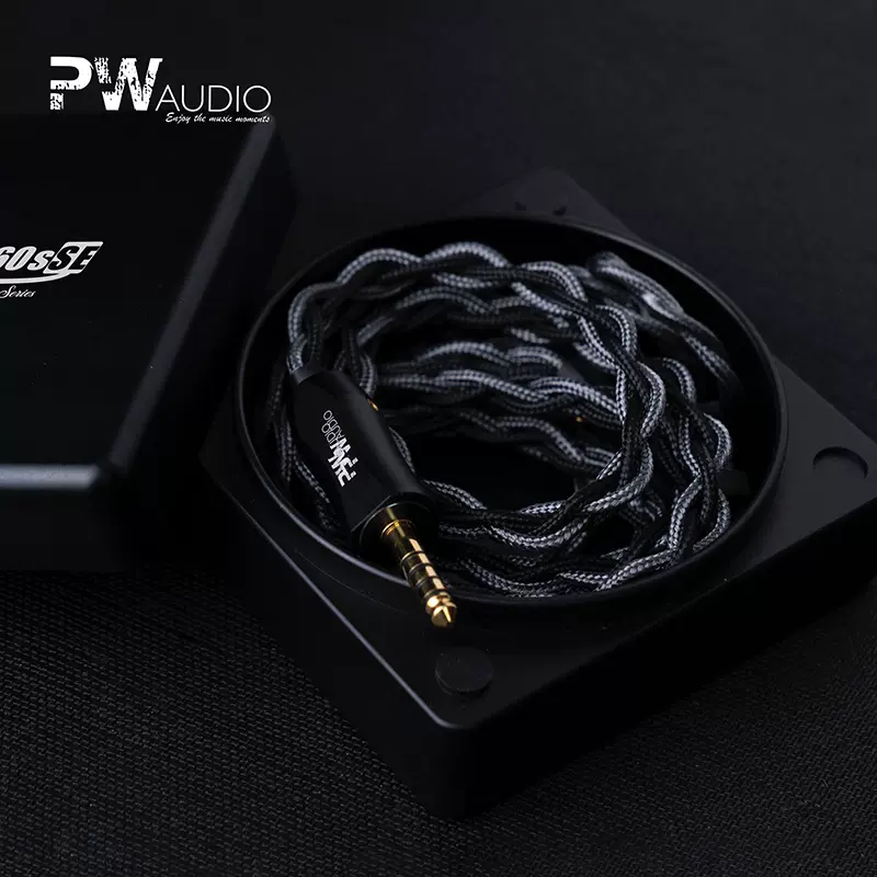 PW AUDIO 1960s SE 单晶铜26AWG旗舰升级线平衡插头可定制壹视-Taobao