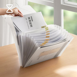 Lazy Corner Instruction Manual Storage Binder Loose-Leaf Document File for Letters, Household Appliances, Special Receipts, and Invoices
