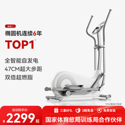 Merrick Elliptical Machine for Home Gym, Professional Large-Step Smart Small Space Walker, Silent Lingbo L7