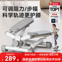 Merrick Stepper with Adjustable Resistance, Home Fitness, Weight Loss, Leg Slimming, Stationary Pedal Machine, Silent Exercise Equipment