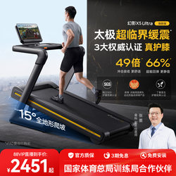 Merrick Phantom X5 High Incline Treadmill with Knee Protection, Home Model, Shock-Absorbing, Climbing, Weight Loss, Silent, Gym-Specific
