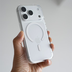 
Amuliangpin MESAP ClearCase transparent magnetic suction suitable for Apple iPhone 17PROMAX 17 Standard Edition series anti-fall case
