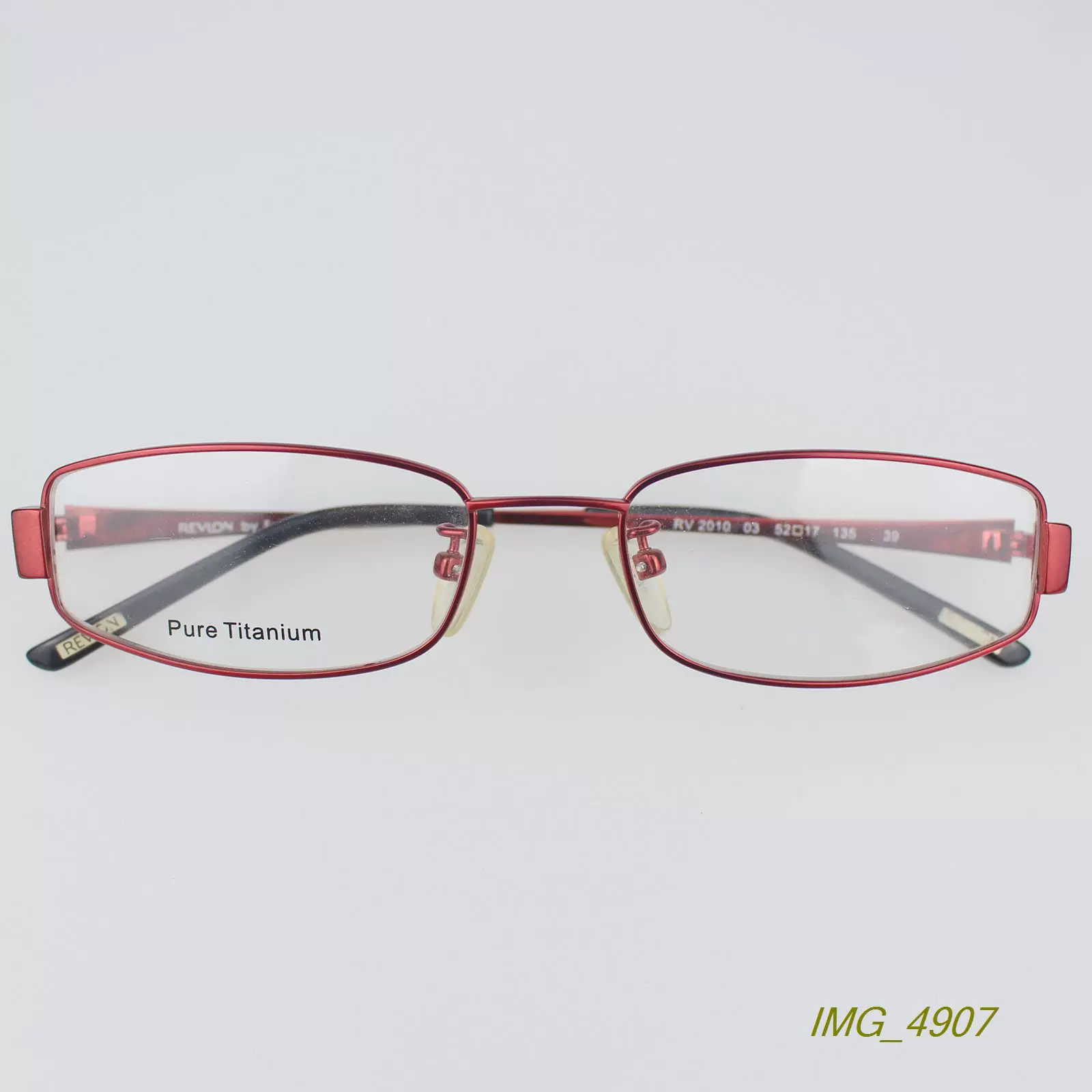 原单正品镶钻女性纯钛超轻近视眼镜框眼镜架2色