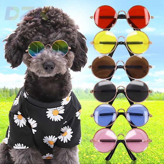 
Sunglasses accessories for pets, dogs and cats, sunglasses for small and medium-sized dogs, universal sun protection glasses, multi-color optional, cool.5