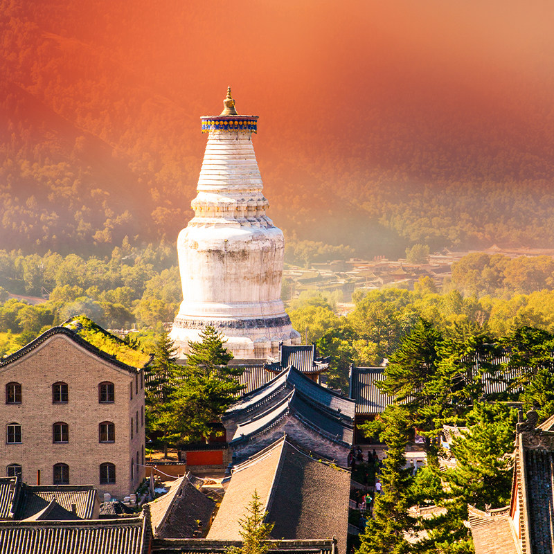 五台山一日游 升级头等舱小团 太原到山西五台山旅游含门票