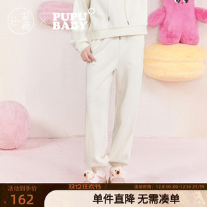 
Zihan straight-leg tying sports sweatpants for women in winter new style hair-friendly skin-friendly high waist slimming drawstring versatile casual pants