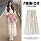 2025 spring new style gentle and sweet atmosphere mesh cake skirt heavy craftsmanship puffy A-line long skirt skirt
