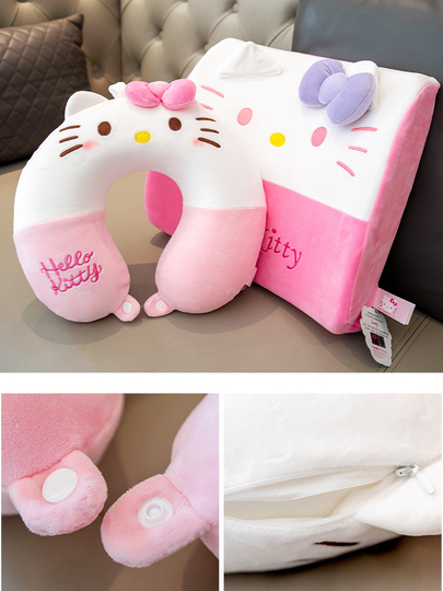 海外限定Hello Kitty x TBH ネックピロー 海外限定Hello Kitty x TBH フード付きネックピロー Amazon｜フード付