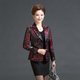 2025 Spring and Autumn Middle-aged and Elderly Jackets Small Suits Fashion Slim Middle-aged Women Short Suit Top Slim Mother's Outfit

