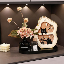 Light Luxury High-End Floral Aromatherapy Entrance Hall Decorations, Creative Living Room Tv Cabinet, Wine Cabinet, Desktop Home Decorations
