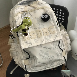 German Diverse Workwear Style Large-Capacity Backpack for Junior High School Students, Original Niche School Bag for High School Students, Trendy for Men