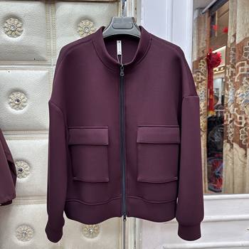
B-2513 Counter Authentic New Spring Women's Fashion Casual Air Cotton Jacket Mother's Short Jacket Women AA