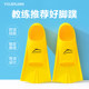 Silicone short fins for men, adults and children, freestyle training, butterfly fins, swimming and snorkeling equipment, female professional diving