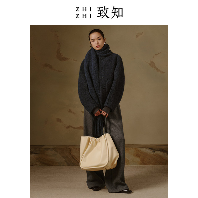 ZHIZHI Xi Chunying Xiaoxiangfeng jacket women's winter new thickened ...