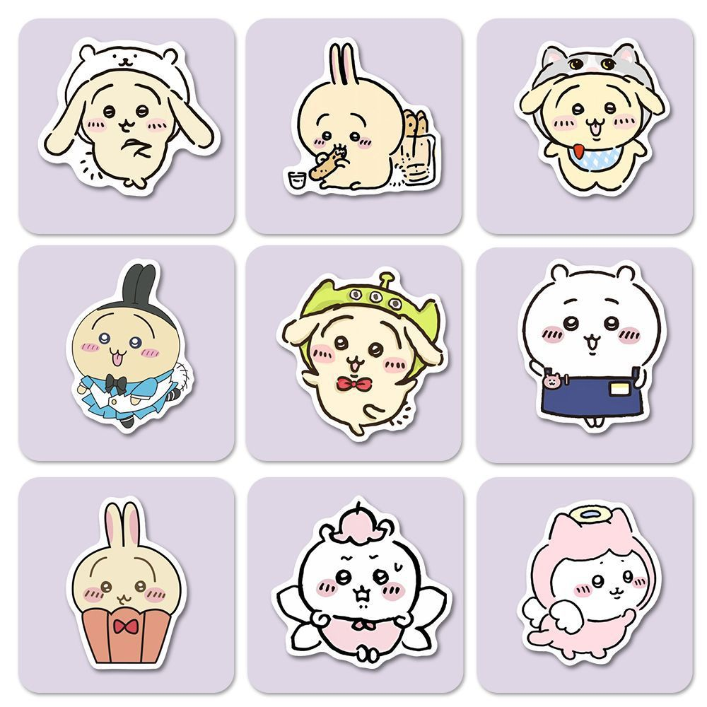 Chiikawa sticker cartoon cute children Chiikawa sticker diy mobile ...