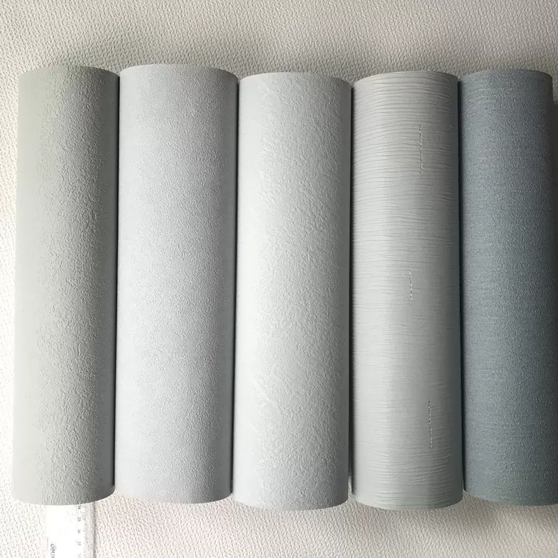 日本原裝進口壁紙高級灰藍色壁紙肌理壁紙北歐壁紙簡約水泥紋