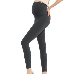 
SELLYNEAR Maternity Leggings Spring and Autumn Outerwear Fashionable Barbie Pants Highly Elastic Soft Waxy Sports Yoga Pants