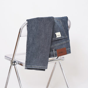 
IRA2026 spring new men's casual jeans loose straight men's trendy and easy-care jeans