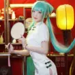 [Sầu riêng] Hatsune Shaoka cos tóc giả miku Hatsune Miku tạo kiểu tóc riêng biệt cosplay tóc giả hình 