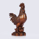 Copper rooster decoration Copper blessing chicken golden chicken reported zodiac chicken ingot chicken money chicken home decoration
