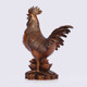 Copper rooster decoration Copper blessing chicken golden chicken reported zodiac chicken ingot chicken money chicken home decoration
